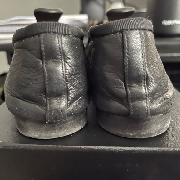 Authentic pre loved Chanel Leather Ballet Flats 36.5 Patent Cap Toe - Picture 16 of 16